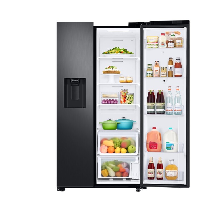 Heladera Samsung Side by Side 585 L Family Hub Negra RS58T5561B1 Heladera Samsung Side by Side 585 L Family Hub Negra RS58T5561B1