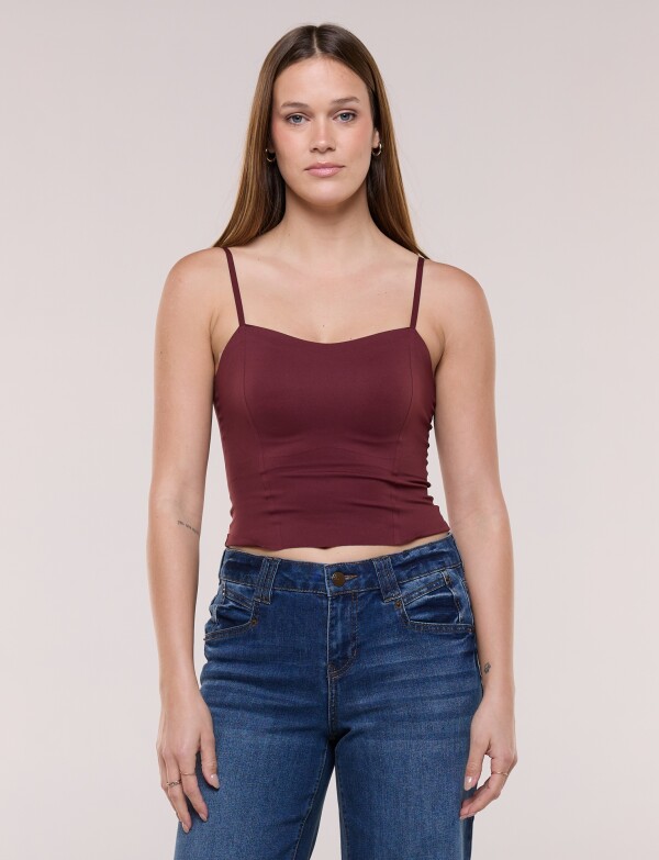 Top Crop Corse BORDEAUX