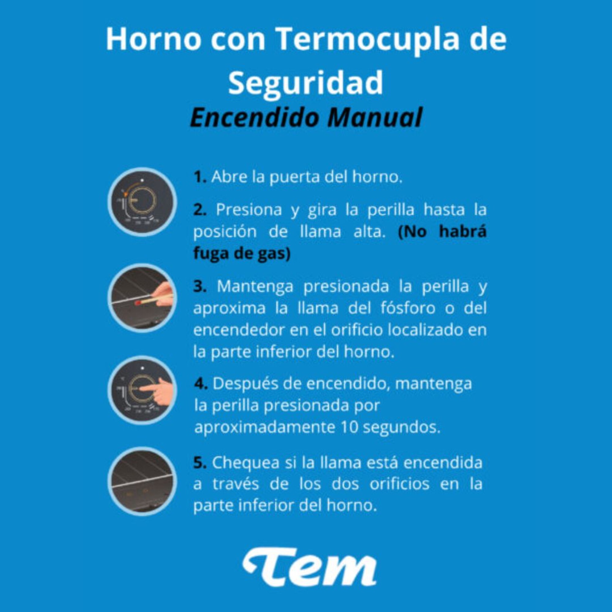 Syam Mastercook Cocina TEM Mastercook 5H Negra — Brillante
