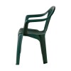 Silla PVC Altea con Posa Brazo Verde Silla PVC Altea con Posa Brazo Verde