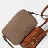 Mini Bag Lane En Efecto Cuero Zaffiano Vison