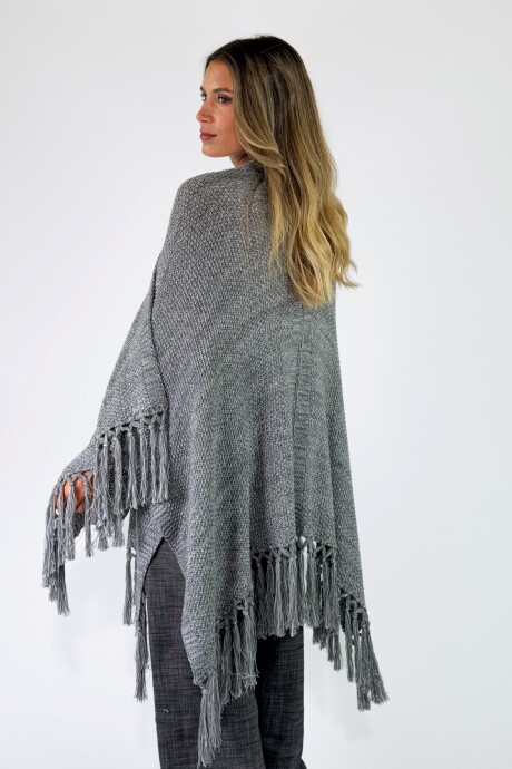 RUANA ARRAIAL Gris