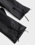 Guantes Varios Noche Guantes De Cuerina - Negro