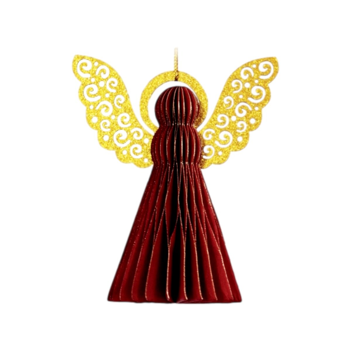 Adorno de papel navideño 