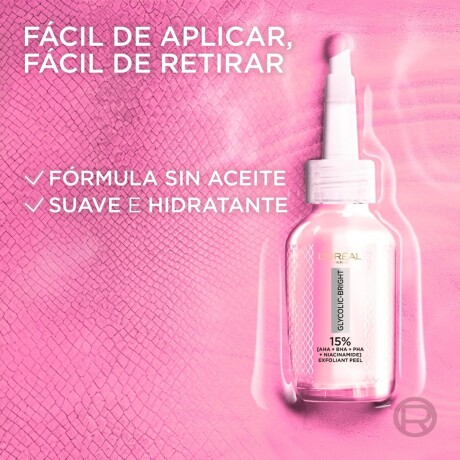 Peeling L'Oréal Paris Glycolic Bright Peeling Exfoliante Anti-Manchas 25ml Peeling L'Oréal Paris Glycolic Bright Peeling Exfoliante Anti-Manchas 25ml