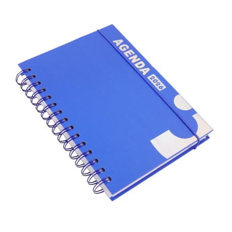 Agenda 2026 tapa dura con espiral y letra tornasolada Agenda 2026 tapa dura con espiral y letra tornasolada