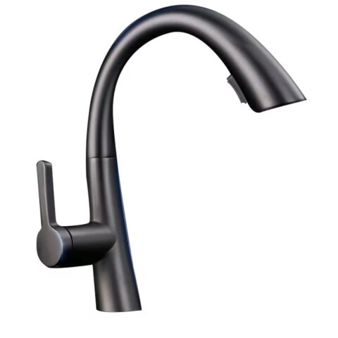 Grifería de cocina Monocomando de mesada Style Negro mate Grifería De Cocina Monocomando De Mesada Style Negro Mate