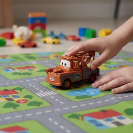 Vehiculo Cars 7004 Ruedas Libres 13CM MATE