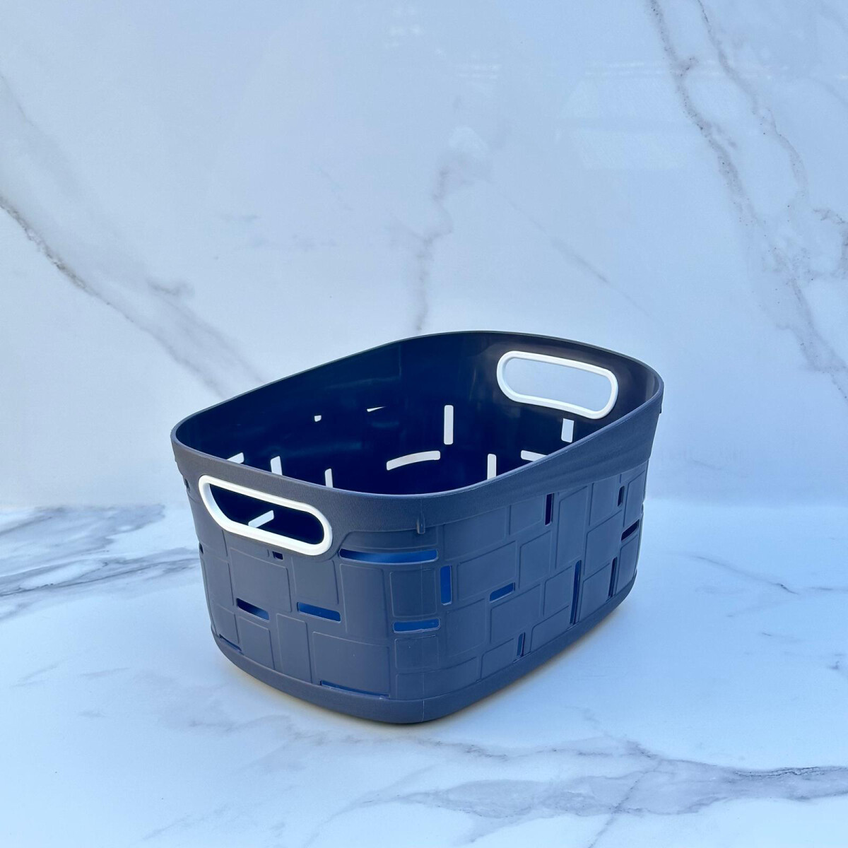 Canasto Organizador Polipropileno Alto 16cm x Ancho 24cm x Largo 33cm 