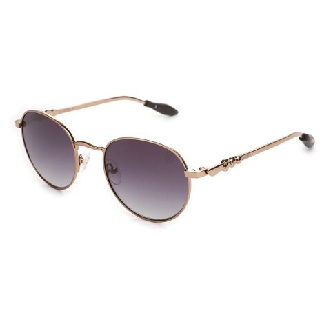 Lentes De Sol Harry Potter Redondo - Unisex Gradiente/Dorado
