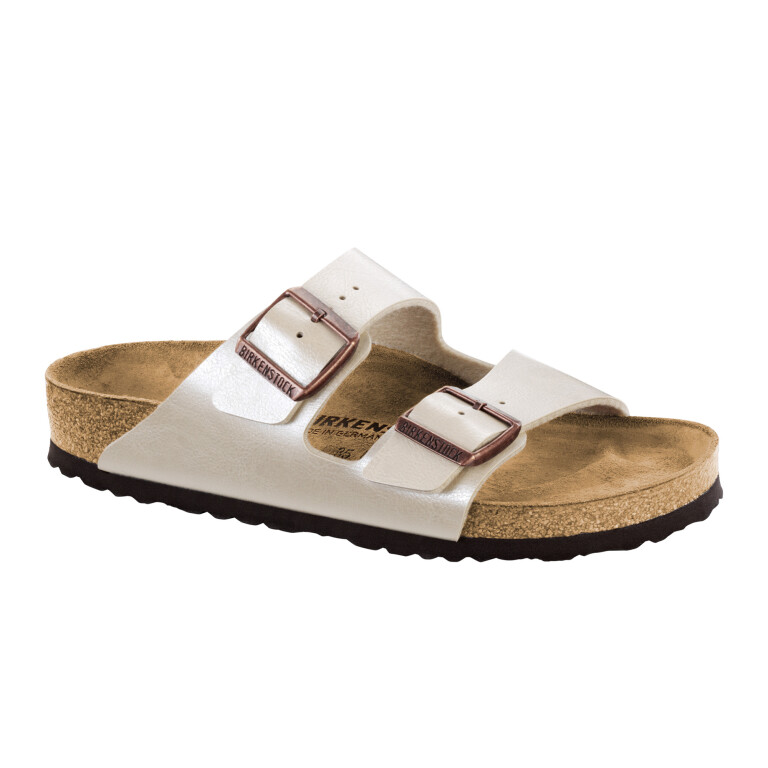 Sandalia Arizona Birko-Flor - Estrecho Pearl White
