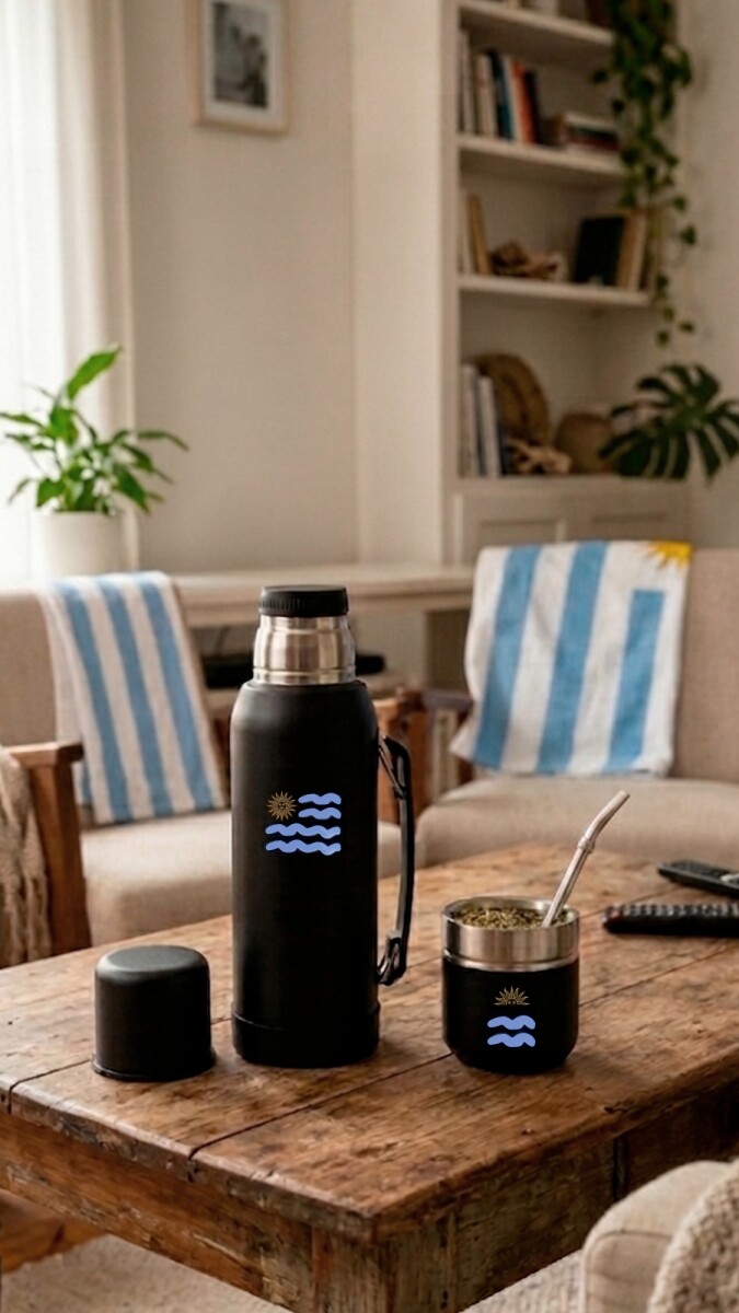 KIT MATERO ATOMIC - URUGUAY NEGRO 