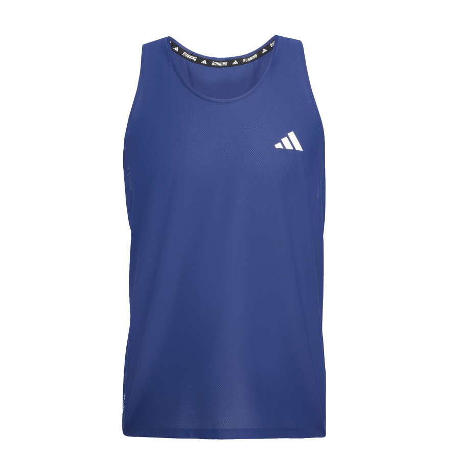 Musculosa de Hombre Adidas Own The Run &lt;span&gt;Azul&lt;/span&gt;