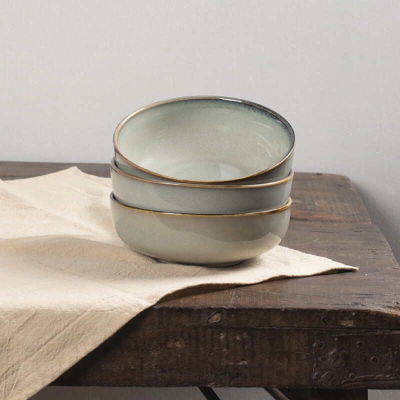 BOWL CERAMICA GRIS ORGANIC D14CM BOWL CERAMICA GRIS ORGANIC D14CM