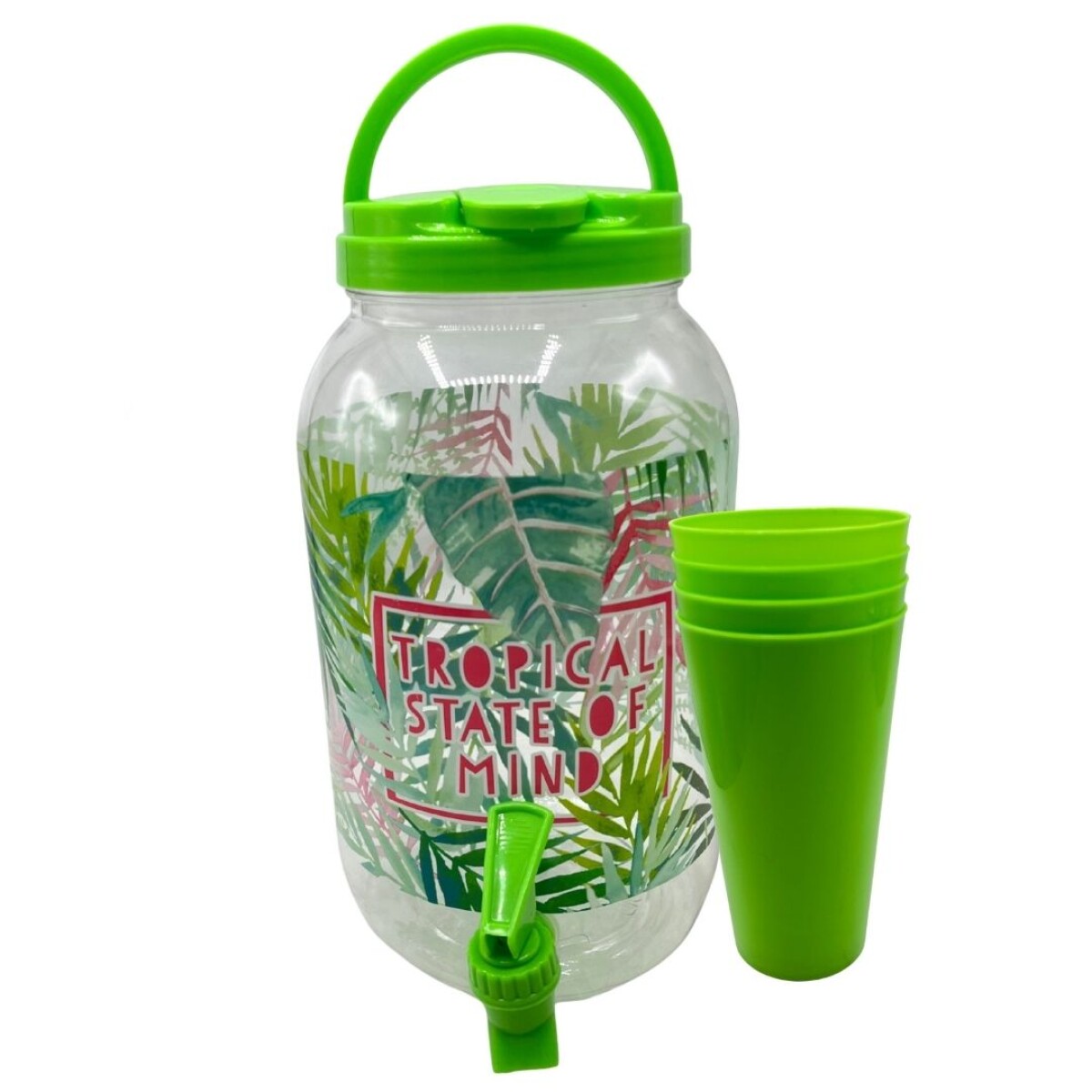 MINI DISPENSER DE AGUA CON VASOS 