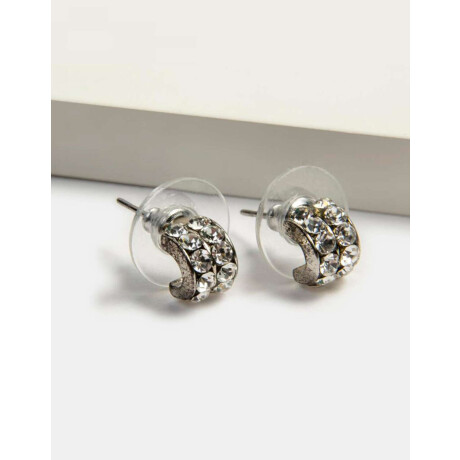Aros Pasantes Strass Cristal