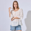 Blusa Crochet BLANCO