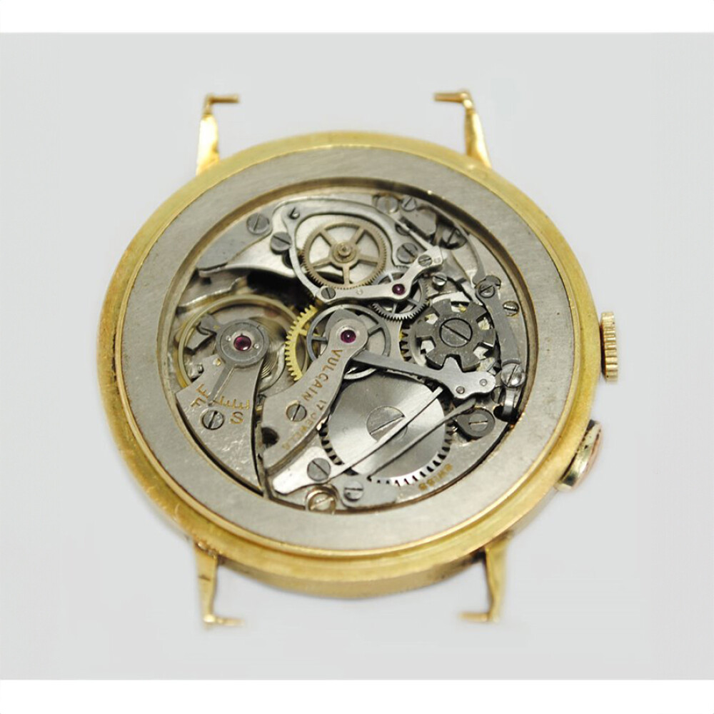 Reloj Vulcain Vintage Cronógrafo Oro 18K Amarillo Reloj Vulcain Vintage Cronógrafo Oro 18K Amarillo