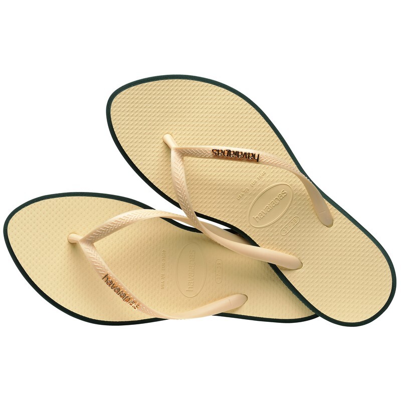 Ojotas Havaianas Slim Point Verde