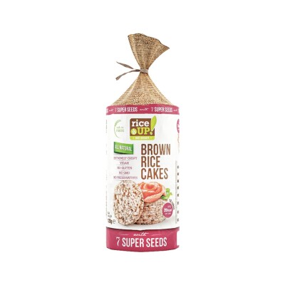 Galletas De Arroz 7 Semillas Rice Up 120g Gall Arroz Rice Up 7 Semillas