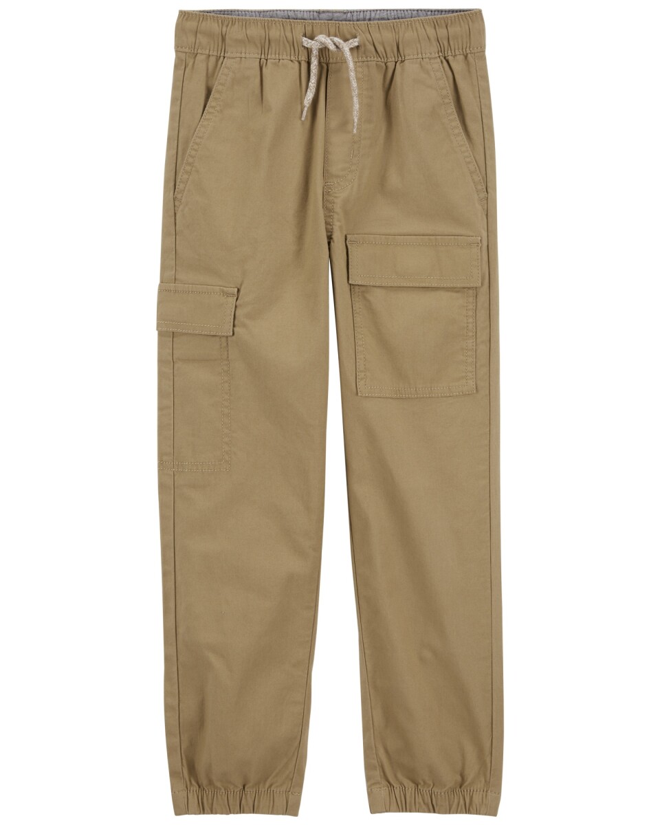 Pantalón cargo de lona 