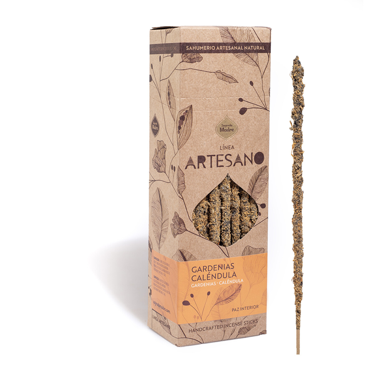 VARITA LÍNEA ARTESANO SAGRADA MADRE X30 - Gardenia/calendula 
