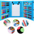 Set Kit Arte Dibujo Y Pinturas 208 Piezas Valija Infantil Ax Variante Color Azul