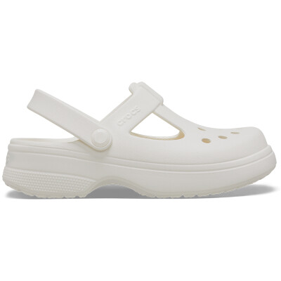 Crocs Classic Clog Mary Jane Niños Blanco