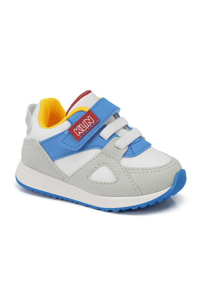 CALZADO DEPORTIVO KLIN WALK BABY 1 VELCRO Blanco