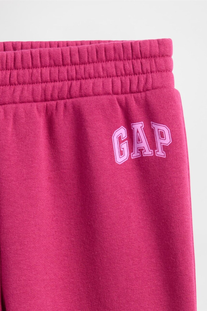 Pantalón Deportivo Logo Bootcut Niña Cerise