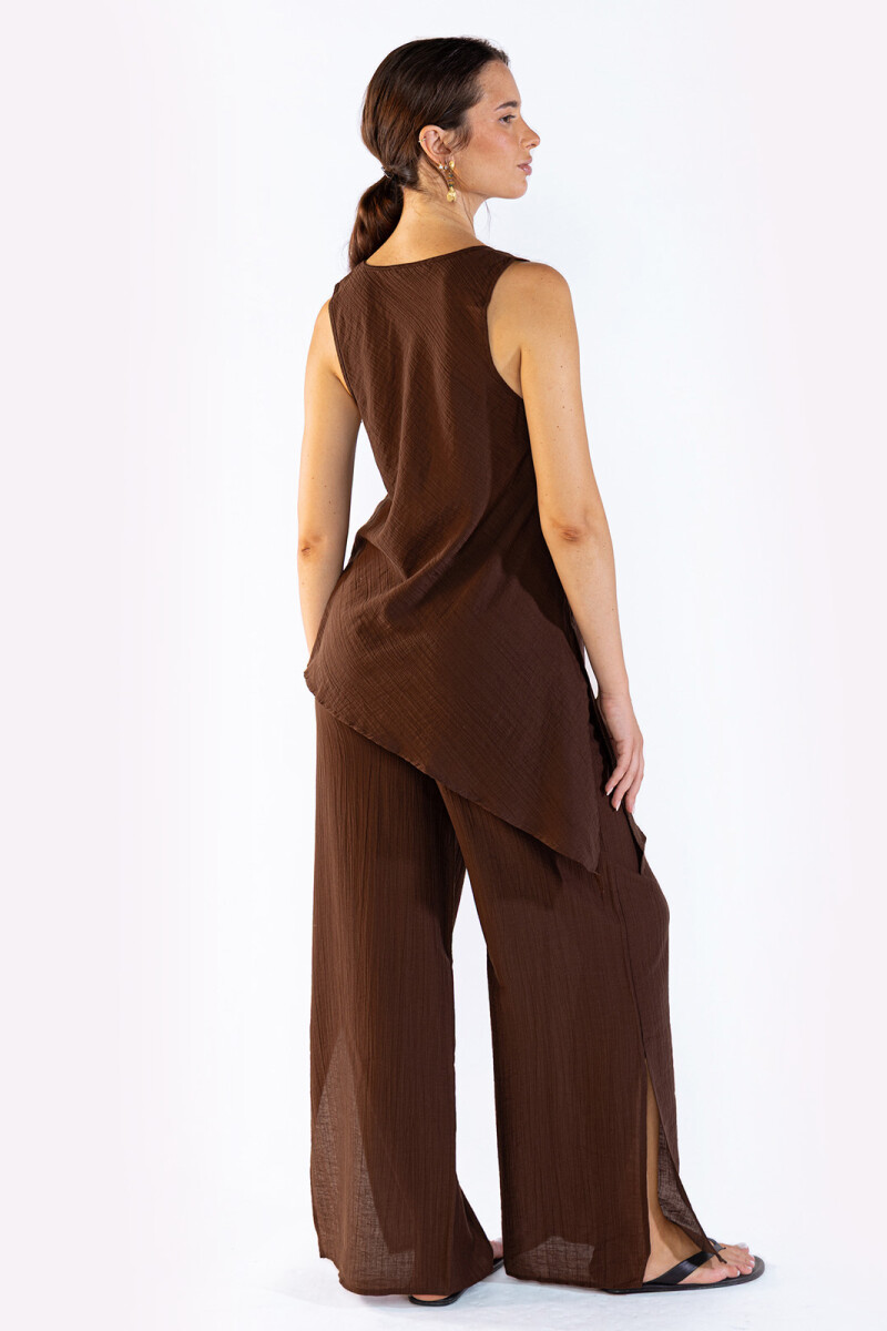MILA PANTS Chocolate