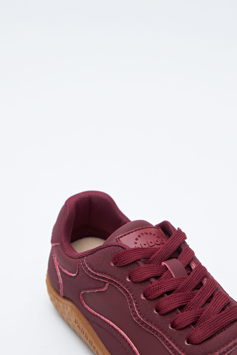 ZAPATILLA NUMA Bordó