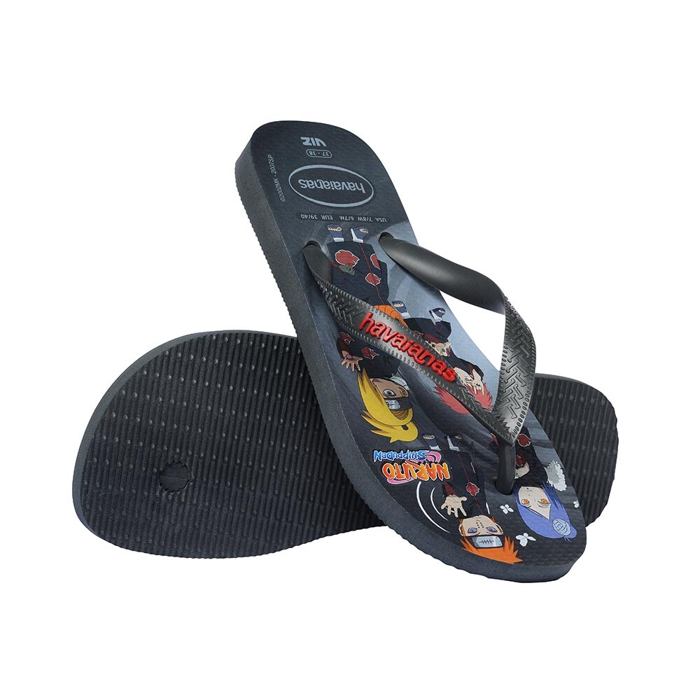 Sandalias Havaianas Top Naruto Hombre Nuevo Grafito/Gris Plomo