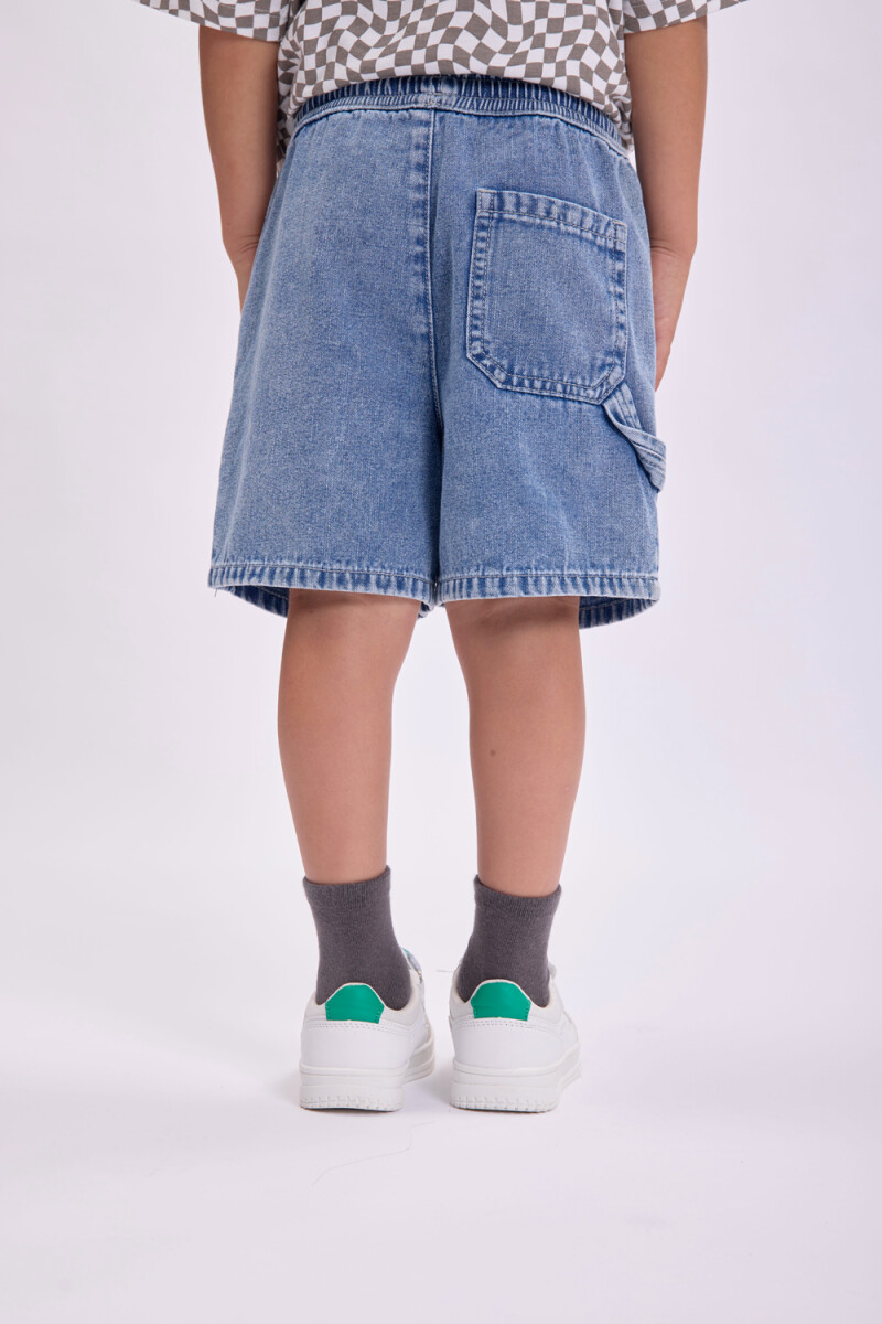 Short jean Azul Medio