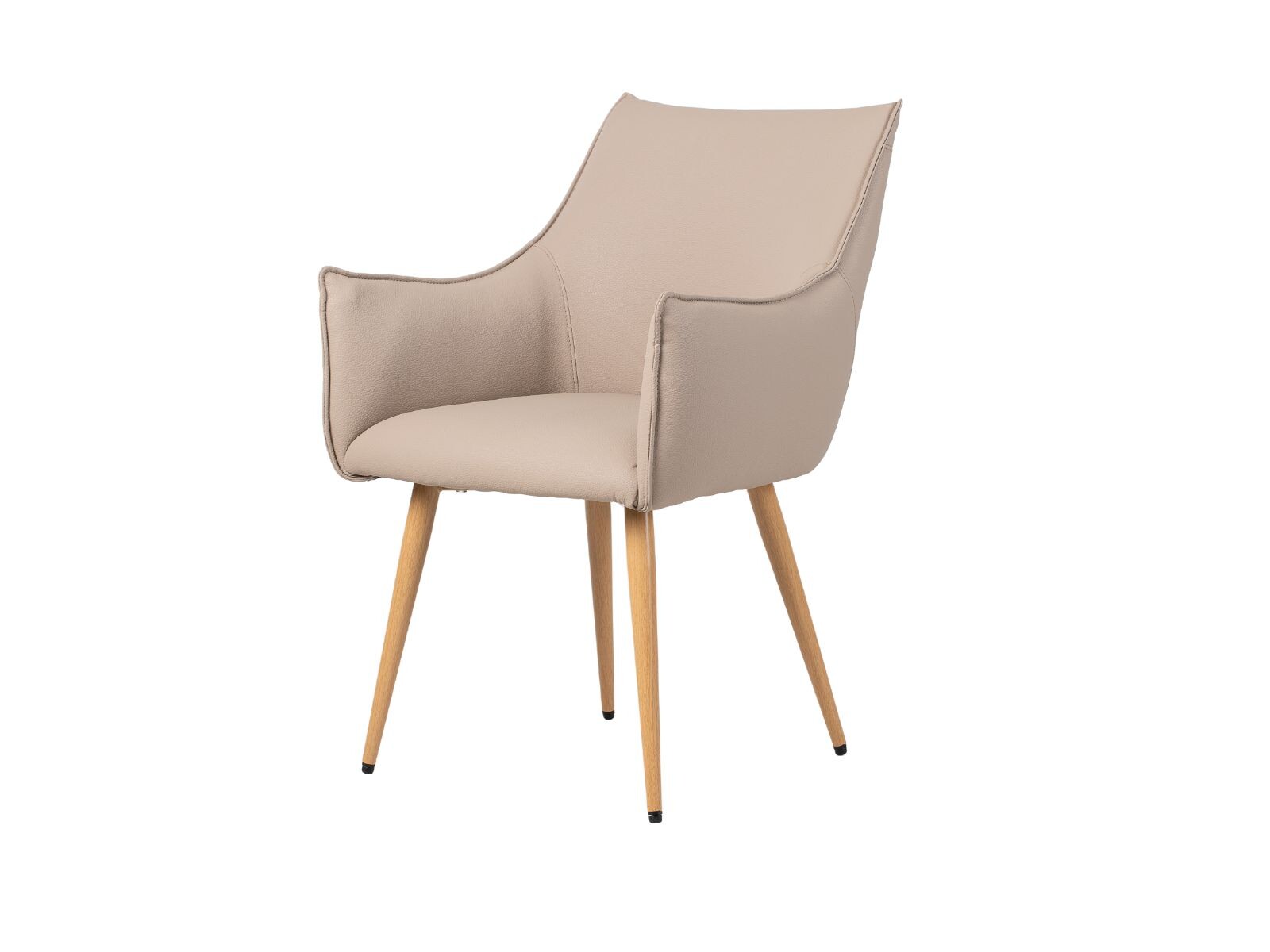Butaca BRUNA en PU - Beige 