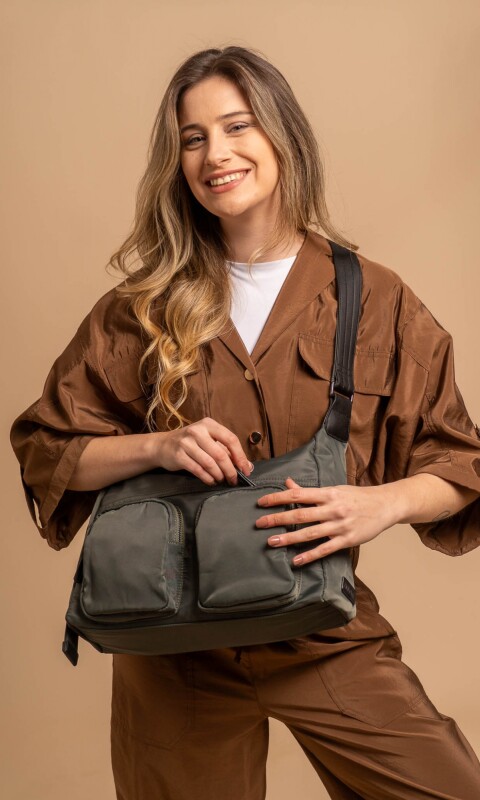 BANDOLERA MORRAL TAHINA MILITAR C/NEGRO