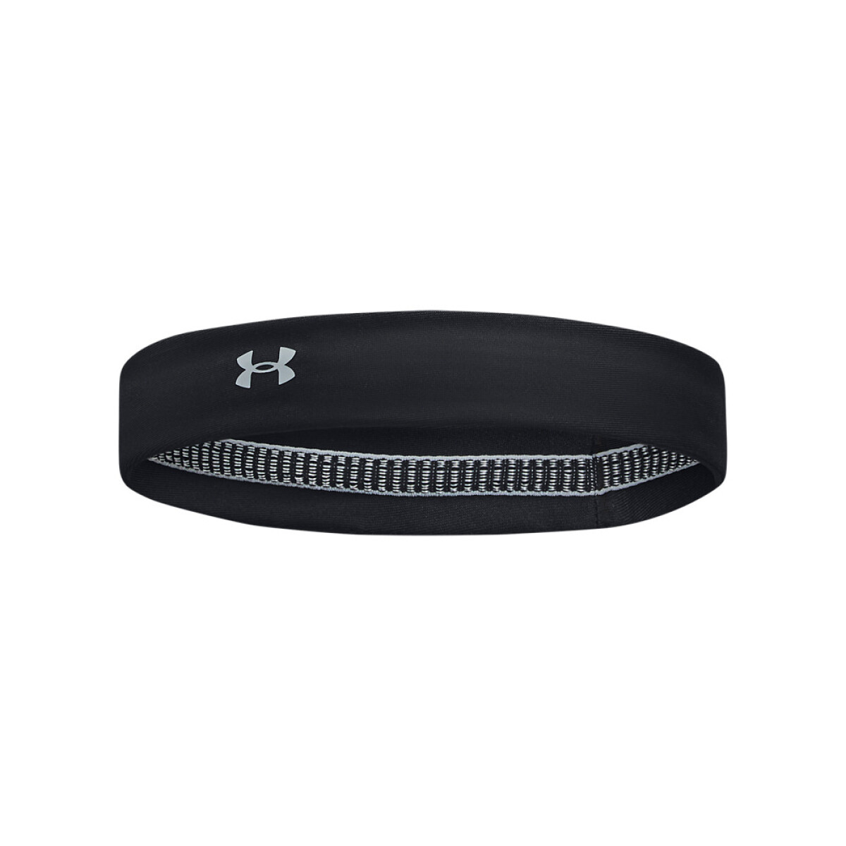 UA Play Up Headband-WHT - BLK-001 