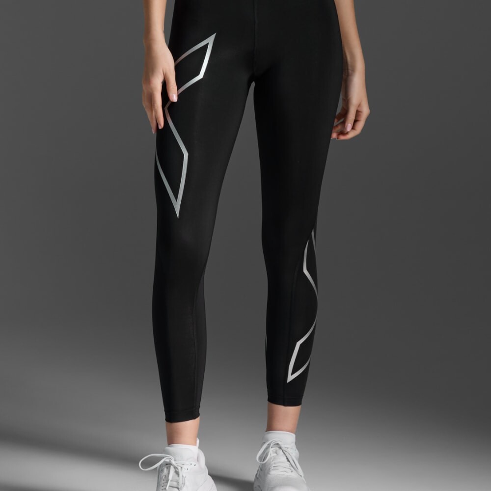 Core Compression Tights - Mujer Black/silver