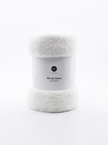 PIE DE CAMA ONE OFF WHITE