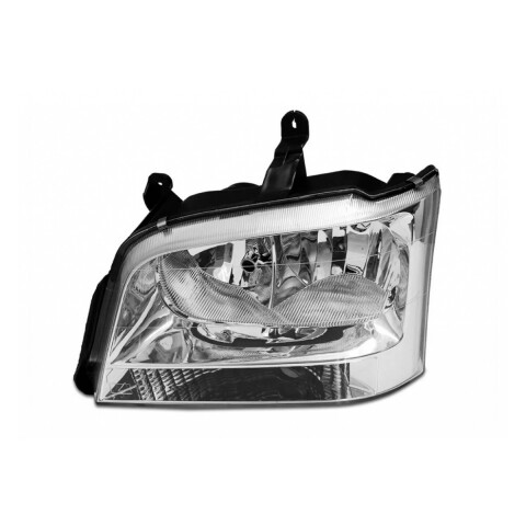 SEMIOPTICA IZQUIERDA (FONDO CROMADO) SEÑALERO CRISTAL (H1/H7) Semioptica Izquierda (fondo Cromado) Señalero Cristal (h1/h7)