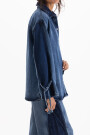 CAMISA BOW Azul