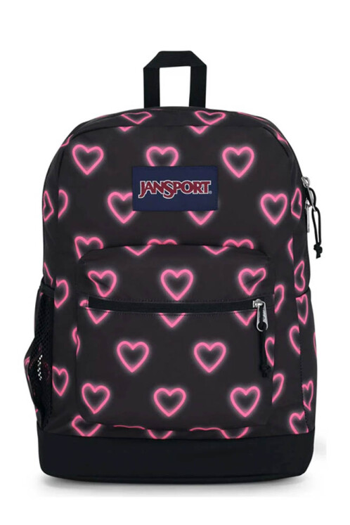 Mochila Portalaptop Cross Town Plus Happy Hearts Black