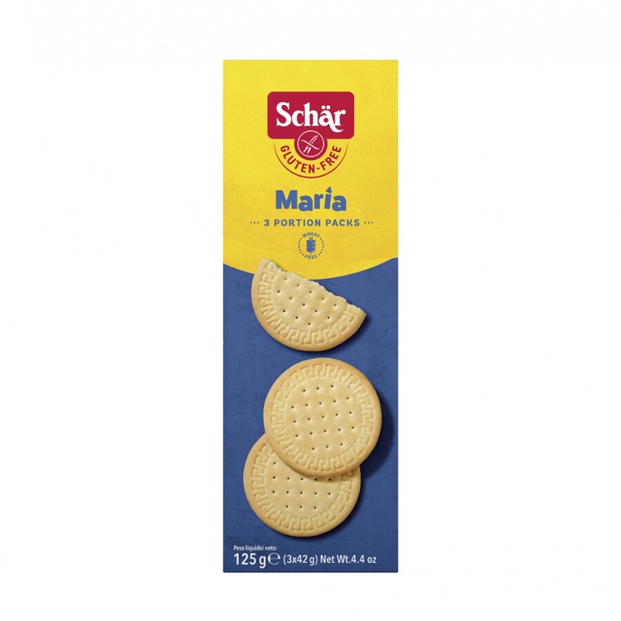 Galletas María Sin Gluten Schar 125g Galletas María Sin Gluten Schar 125g