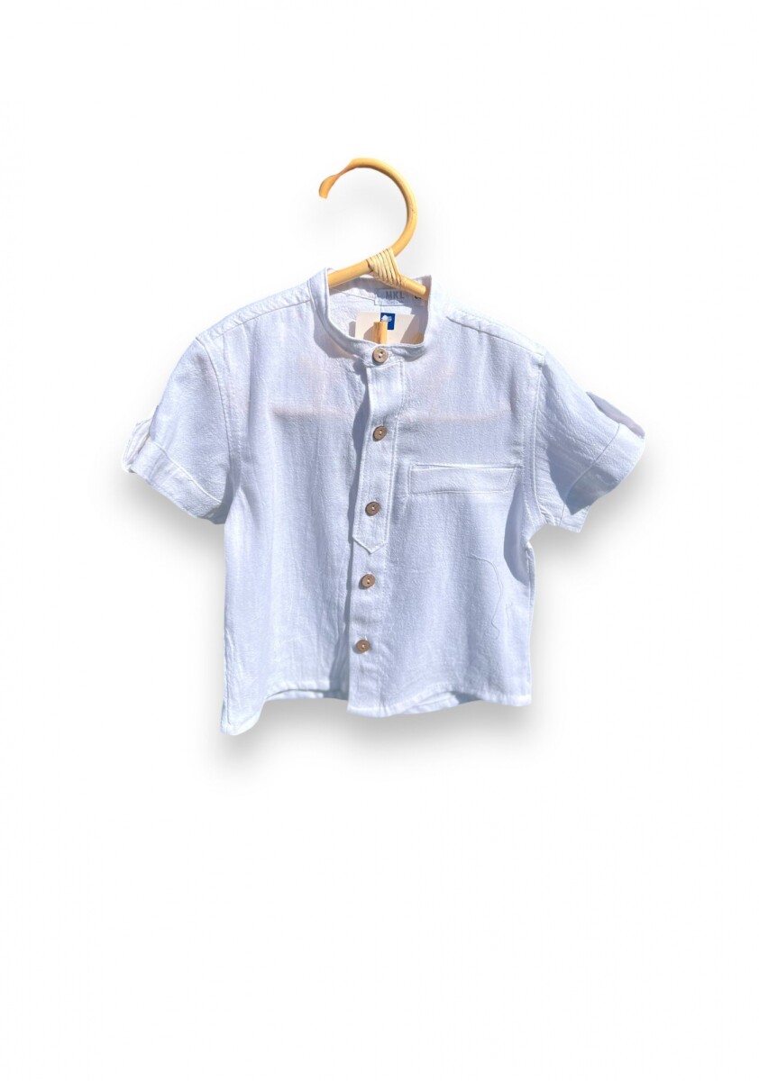 Camisa Lino Blanca 