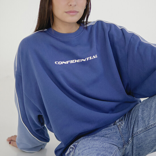 Buzo Pulau Confidential Azul