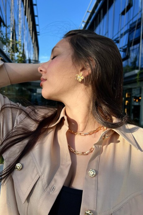 Camisa Gisele Beige