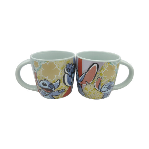 Taza Cerámica Infantil Stitch 355 ml U