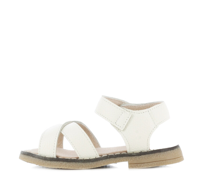 Sandalia ARIS con velcro White