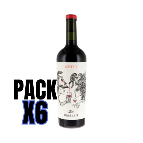Pack vinos blend Bresesti corte 2 x 6 Botellas 750cc Pack vinos blend Bresesti corte 2 x 6 Botellas 750cc