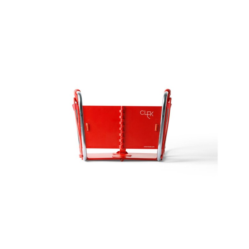 CLAKCHAIR Silla De Comer Plegable Para Bebés Clack Para Mesa +6 Meses Roja